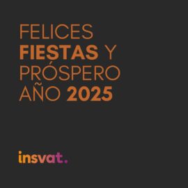Felices fiestas y próspero Año Nuevo 2025